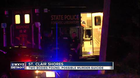 Police investigating possible murder-suicide in connection to body found in Lake St. Clair