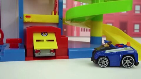 162 2Toy Learning Video for Kids - Paw Patrol True Metal Vehicles Biggest Race!