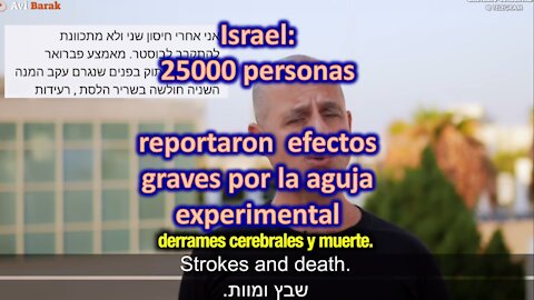 Israel: las agujas experimentales estan causando derrames cerebrales y muertes,