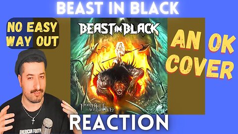 AN OK COVER - Beast In Black - No Easy Way Out Reaction