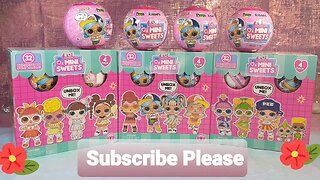 Lol Mini Sweets 🧁 unboxing Review