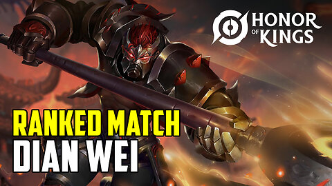 Honor of Kings: Ranked Match 14.7 - Dian Wei (Jungling) 10-2-9