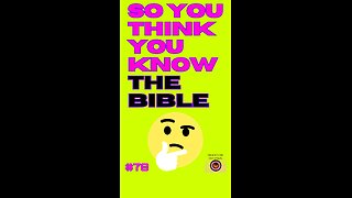 Daily Bible Trivia 78
