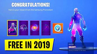 How to Get "GALAXY SKIN FREE" in 2019! (FREE GALAXY SKIN 2019 TUTORIAL) - Unlock GALAXY BUNDLE Free!