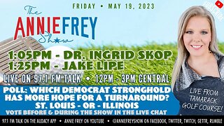 FRIDAY! ⛳️ LIVE at Tamarack Golf Course • Annie Frey Show 5/19/23