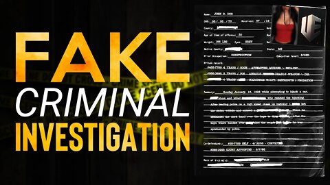 The FAKE "Criminal Investigation" Scam - WARNING