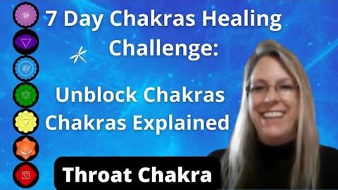Throat Chakra Day 5 of 7 Day Chakra Healing Challenge 2022