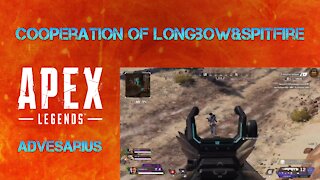 Apex Legends - Cooperation of Longbow and Spitfire, Gibraltar Season 8 Gameplay
