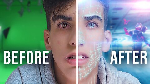 Video Editing Before and After: After Effects Behind the Scenes (VFX) |