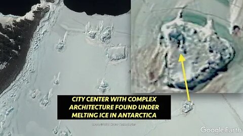 Antarctica City Found Under Melting Ice, Complex Architecture, Latest