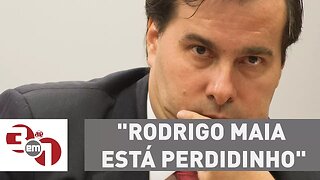 Carlos Andreazza: "Rodrigo Maia está perdidinho"