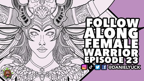 Lady Warrior Follow Along In Depth Step By Step EP.23