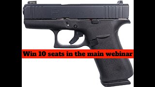 GLOCK G43X AMERIGLO MINI #1 FOR 10 SEATS IN THE MAIN WEBINAR