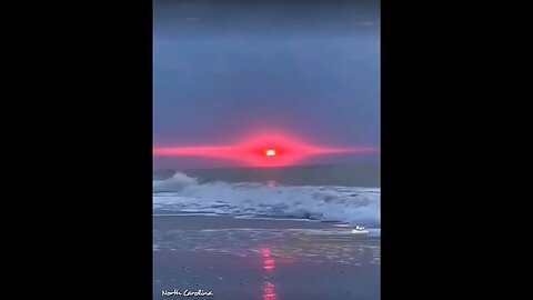 Strange Sun Anomalie ~ Red Sun of the Holy Fire of New Earth (The Eye of Ra) North Carolina