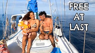 24 HOURS AT SEA ... Day 1, Sailing Malaysia to Indonesia, Ep 244