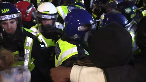 Met Police Pushed off Parliament Square
