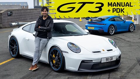 New Porsche 911 GT3 Manual + PDK - UK Cars First Drive!