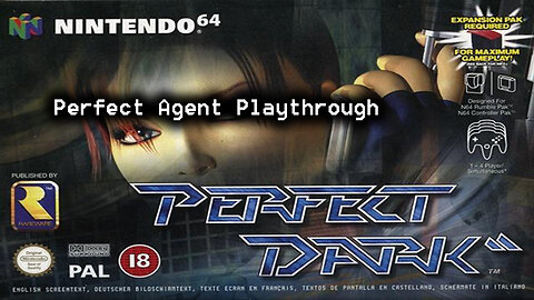 Retro Gaming - Perfect Dark - N64