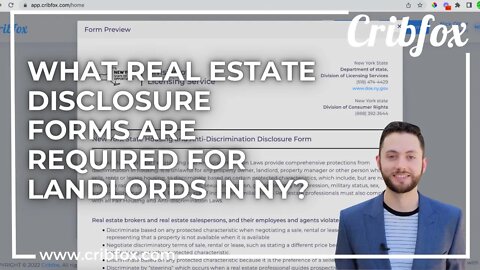 What Real Estate Disclosure Forms Are Required for Landlords in NY?