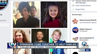 Strangers come together to help families who lost loved ones in I-75 crash