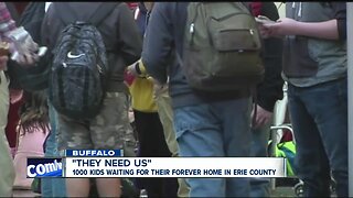 "They need us." 1,000 kids waiting for their forever home in Erie County