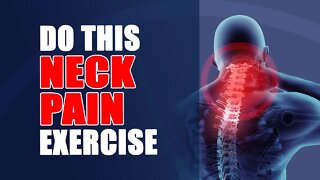 Beginner Neck Pain Stretch (Do This Daily)