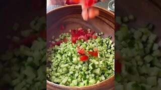 #shorts Healthy Food PERSIAN SHIRAZI SALAD