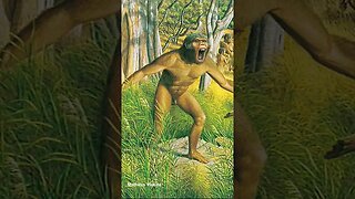 İnsan Evrimindeki Devrimci Adım: Australopithecus'un İki Ayak Üstünde Yürümesi 💀 #shorts #maymun