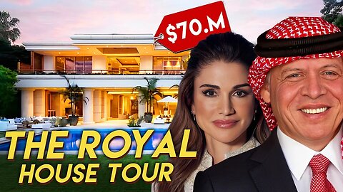 King Abdullah II & Queen Rania of Jordan | House Tour | $70 Million Malibu Mansion & More