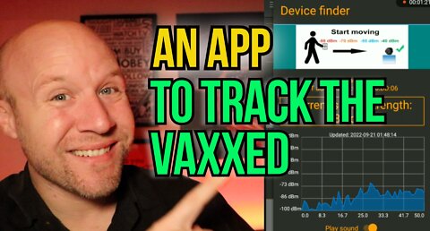 An App to Track the microchip in the Vaxxed!