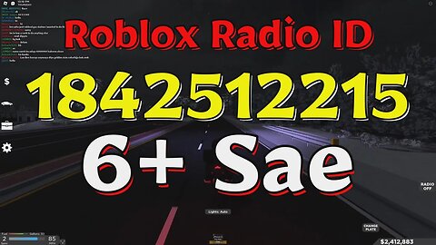 Sae Roblox Radio Codes/IDs
