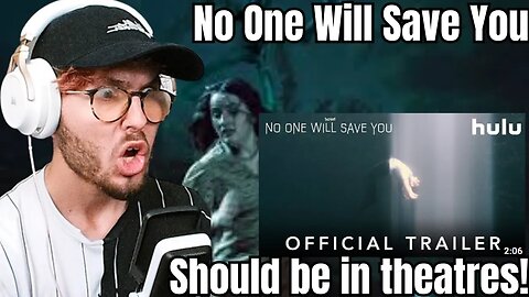 No One Will Save You Hulu Horror Movie Trailer Reactiom