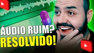 [COM UM CLIQUE] COMO MELHORAR O ÁUDIO PARA CANAL DARK NO YOUTUBE [Remover Ruído e Barulhos Externos]