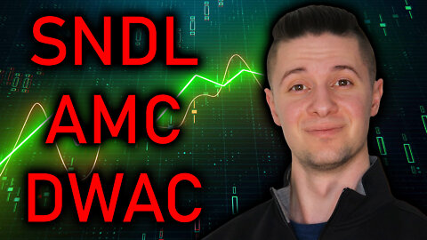 OH WOW | SNDL AMC DWAC | MARKET OPEN LIVESTREAM