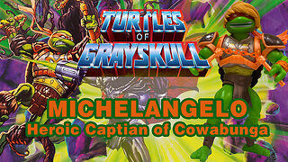 Michelangelo - Turtles of Grayskull - Unboxing & Review