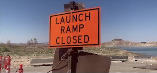Ramp closures at Lake Mead during the Fourth of July weekend