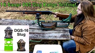 Ballistic Products 16 Gauge DGS Slug Range Testing With Tristar Viper G2