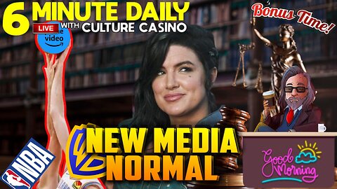 Gina Carano Case Moves Forward, NBA May Be Moving Courts- 6 Minute Daily - July 25th