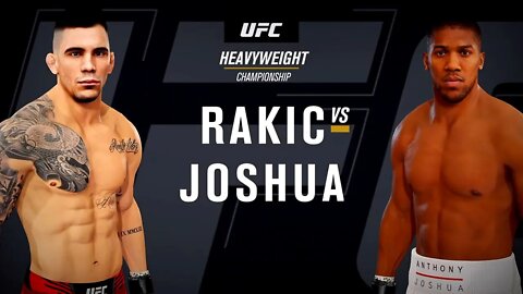EA Sports UFC 4 Gameplay Anthony Joshua vs Aleksandar Rakic