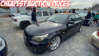 I FOUND A PUBLIC AUCTION WITH THE CHEAPEST CAR PRICES IN AMERICAN!