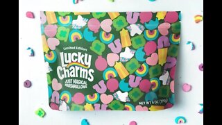 Limited Lucky Charms marshmallow pouches available soon