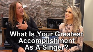 What Is Your Greatest Accomplishment As A Singer? Gabbi Gun and Ken Tamplin