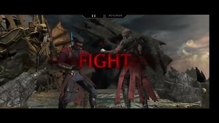 Mortal Kombat : A Fighting Game Team vs boss Spectral ERMAC (Mobile)