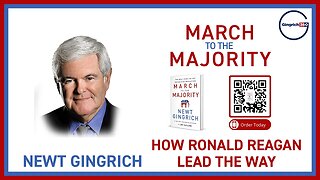 Newt Gingrich March to the Majority How Reagan Lead the Way #news #newbook #newtgingrich