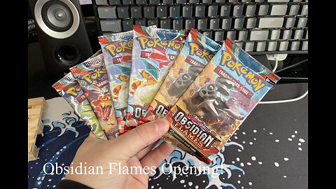 Opening 6 Obsidian Flames Booster Packs