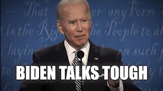 Biden Talks Tough On Russia But His Actions Are Weak