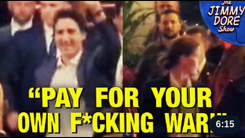 Trudeau & Zelensky VICIOUSLY Heckled By Canadians