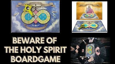 BEWARE OF THE HOLY SPIRIT BOARDGAME