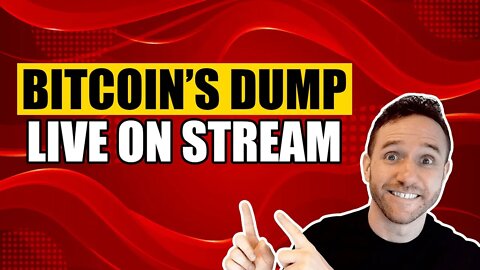 BITCOIN Dump LIVE on Stream