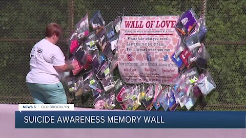 Walls of Love dedicates wall to suicide prevention awareness